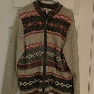 Zip up cardigan